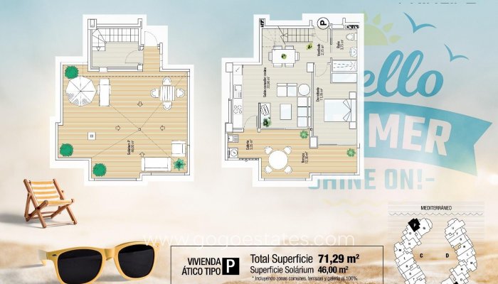 Nieuwbouw - Penthouse - La Manga del Mar Menor - LA MANGA
