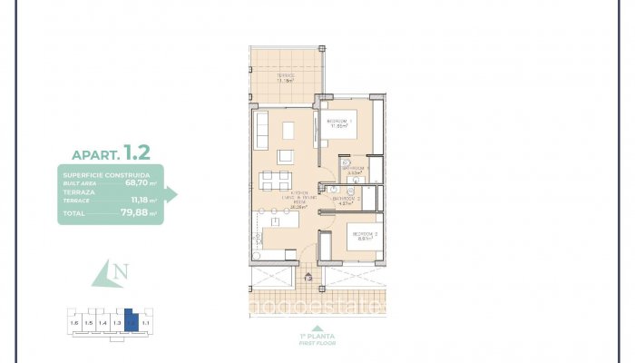 Nieuwbouw - Apartment - Los Alcazares - Serena Golf