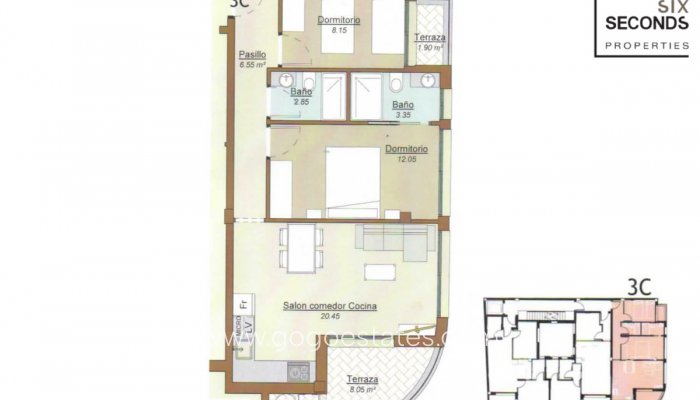 Te koop - Appartement - Appartement op de middelste verdieping - Torrevieja - Playa del Cura