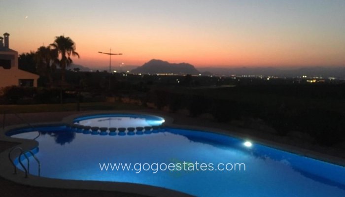 Te koop - Appartement - Begane Grond Appartement - Algorfa - La finca golf