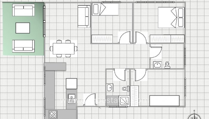Te koop - Appartement - Appartement op de middelste verdieping - Torrevieja - La veleta