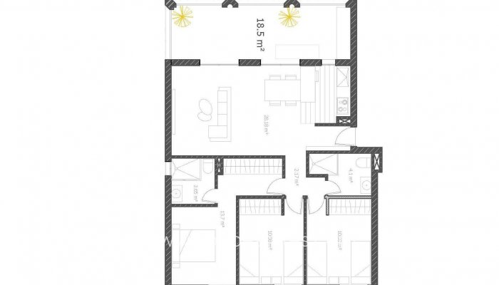 Nieuwbouw - Apartment - Villajoyosa - Cala Mallaeta