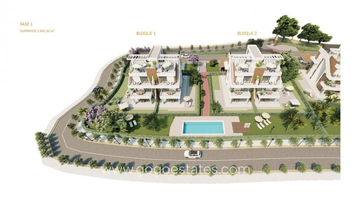 Nieuwbouw - Apartment - Fuente Alamo de Murcia - Hacienda Del Álamo