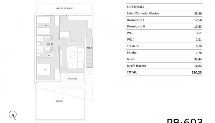 Nieuwbouw - Bungalow - San Miguel De Salinas - Pueblo