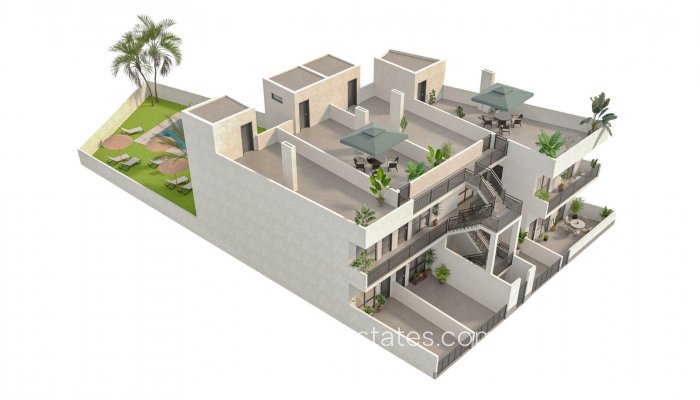 Nieuwbouw - Bungalow - Alicante - La Canalosa