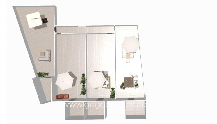 Nieuwbouw - Bungalow - Alicante - La Canalosa