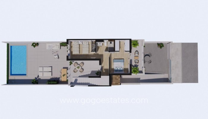 Nieuwbouw - Town House - Los Alcazares - Serena Golf