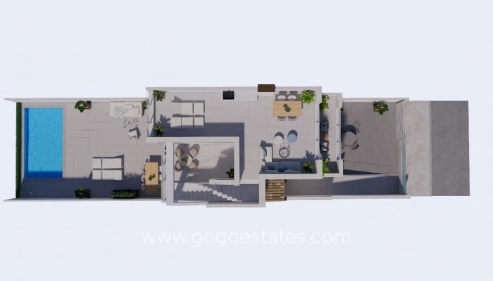 Nieuwbouw - Town House - Los Alcazares - Serena Golf