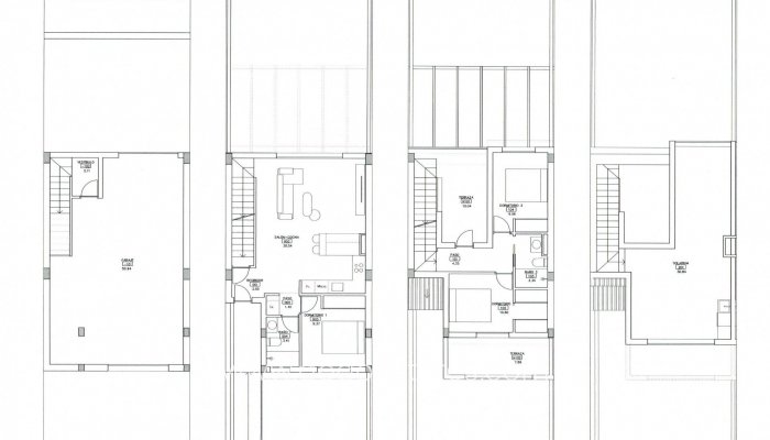 Nieuwbouw - Town House - Los Alcazares - Serena Golf