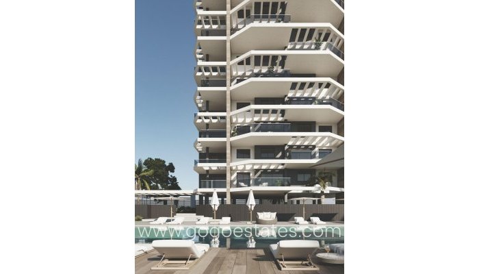 Nouvelle construction - Apartment - Calpe - Playa Cantal Roig