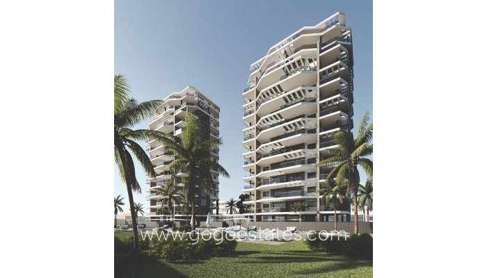 Nouvelle construction - Apartment - Calpe - Playa Cantal Roig
