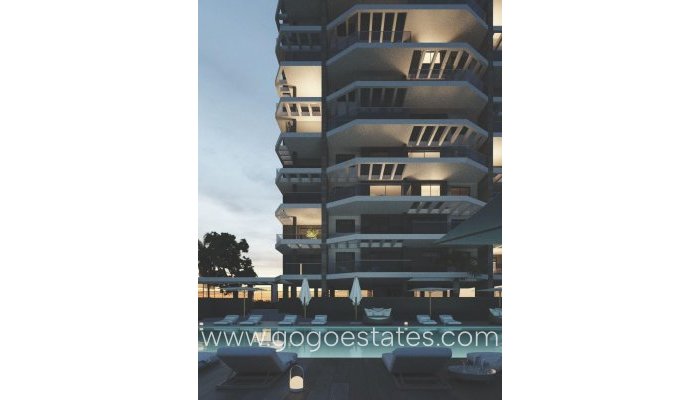 Nouvelle construction - Apartment - Calpe - Playa Cantal Roig