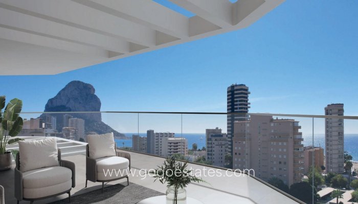 Nouvelle construction - Apartment - Calpe - Playa Cantal Roig