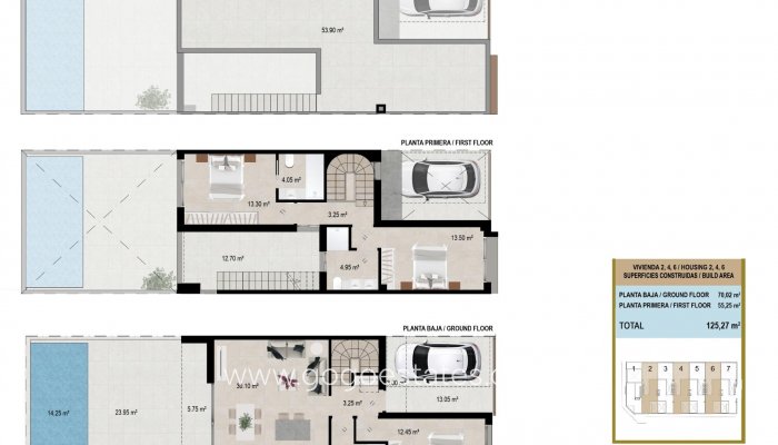 Nieuwbouw - Town House - San Javier - pueblo