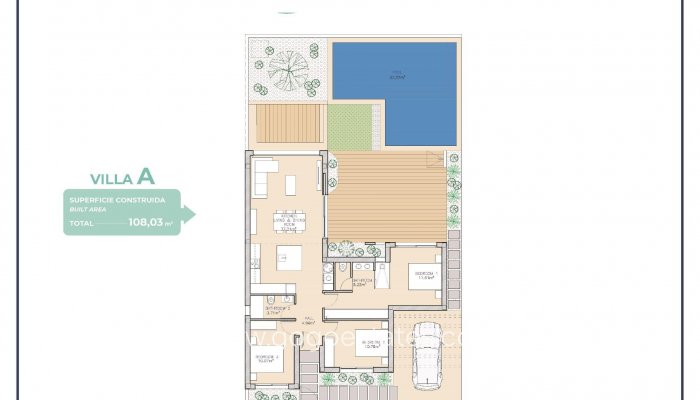 Nieuwbouw - Villa - Los Alcazares - Serena Golf