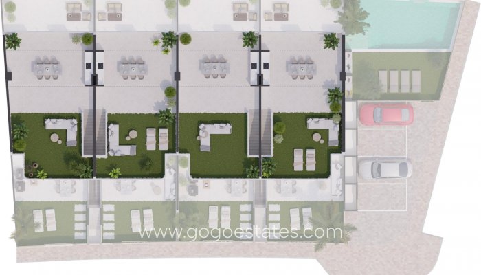 Nieuwbouw - Bungalow - San Pedro Del Pinatar - Los Cuarteros