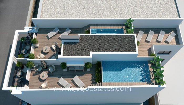 Neubouw - Penthouse - Torrevieja - Playa de El Cura