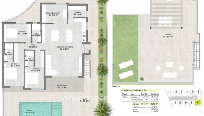 New Build - Villa - Alhama De Murcia - Condado de Alhama