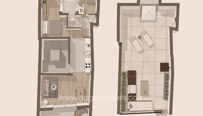 Resale - Apartamento - Torre - Pacheco - Casco Antiguo