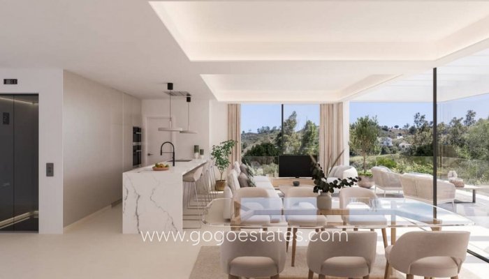 New Build - Semi-detached duplex - Mijas - La Cala Golf - Lagar Martell