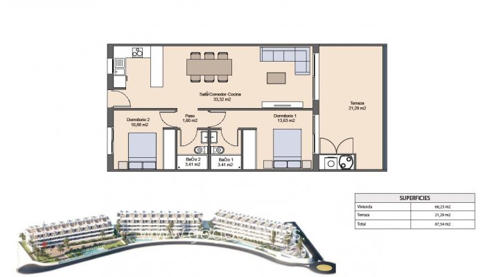 Neubouw - Apartment - Finestrat - Benidorm