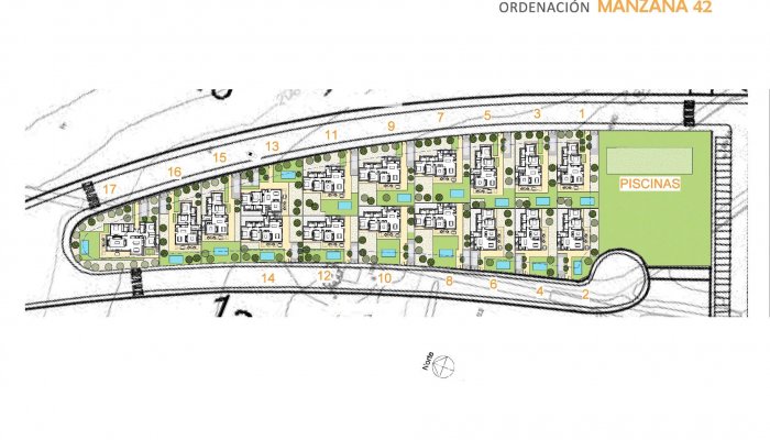Nieuwbouw - Villa - Fuente Alamo de Murcia - Hacienda Del Álamo Golf