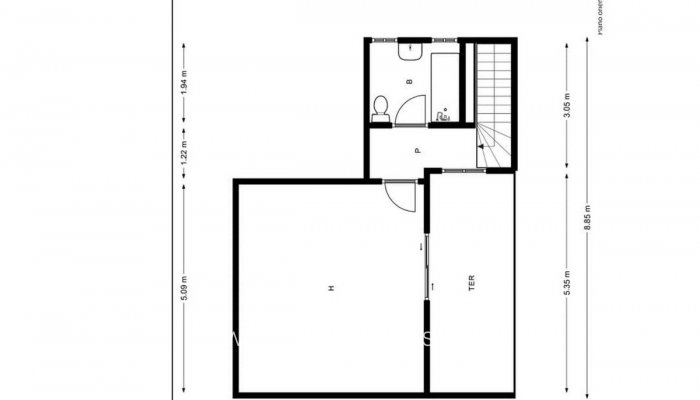 Resale - Semi-detached duplex - San Javier - Lo Pagan