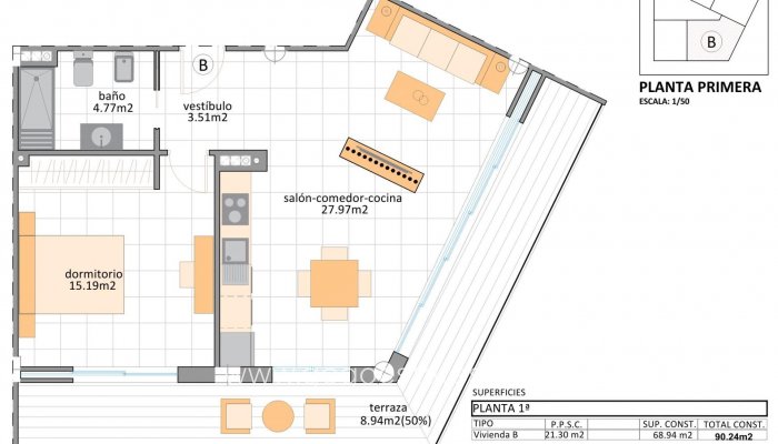Nouvelle construction - Apartment - San Pedro Del Pinatar - Lo Pagán