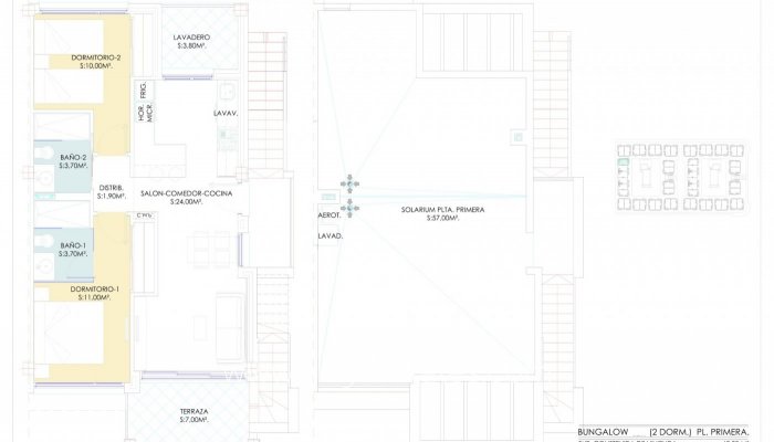 New Build - Bungalow - Torrevieja - Los Balcones