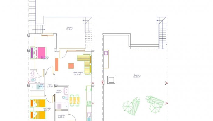 New Build - Bungalow - San Javier - pueblo