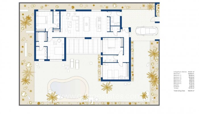 New Build - Villa - Baños y Mendigo - Altaona Golf