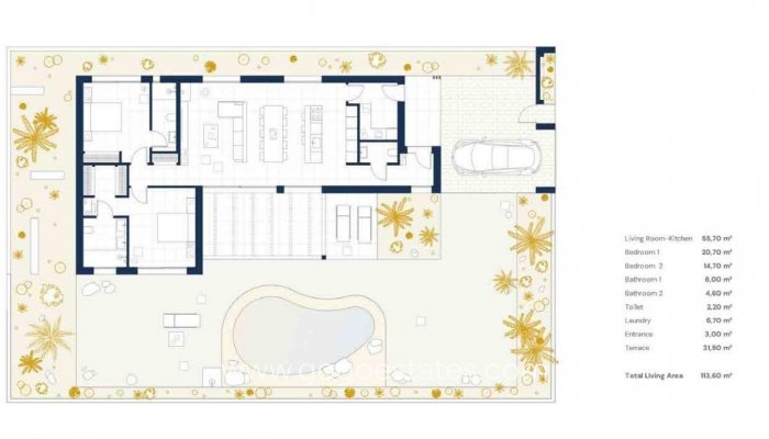 New Build - Villa - Baños y Mendigo - Altaona Golf