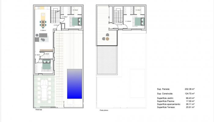 New Build - Town House - San Javier - Parque del doce