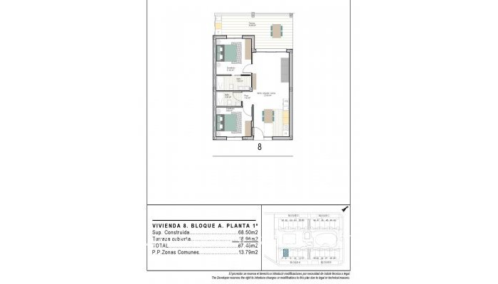 New Build - Apartment - Torre - Pacheco - San Cayetano