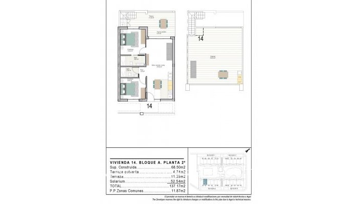 New Build - Penthouse - Torre - Pacheco - San Cayetano