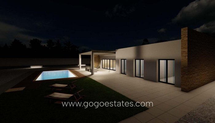 Obra Nueva - Villa / Chalet - Pinoso - Campo
