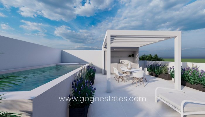 Neubouw - Bungalow - Pilar De La Horadada - pueblo