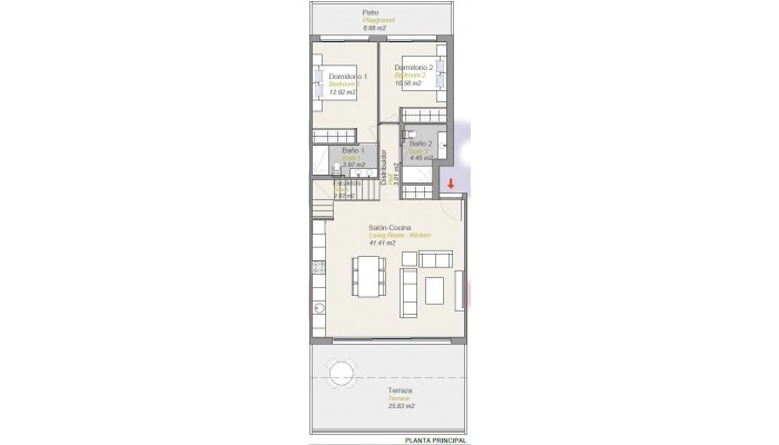 Nouvelle construction - Appartement - Finestrat - Camporrosso Village