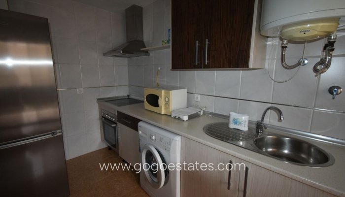 Apartment equipped with appliances