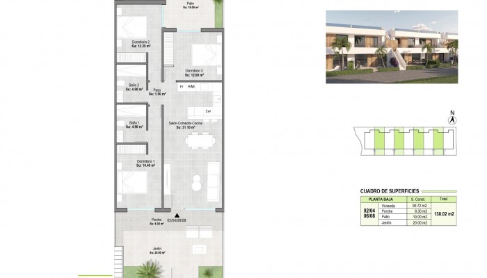 New Build - Apartment / Flat - Alhama De Murcia - Condado de Alhama