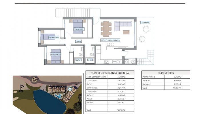 New Build - Apartment / Flat - Finestrat - Sector 13