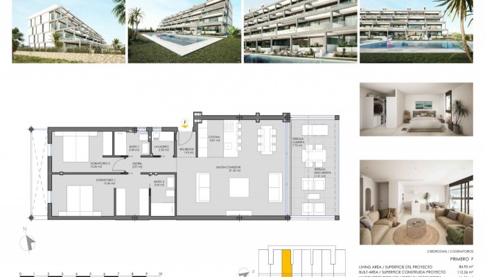 Obra Nueva - Apartamento / Piso - Cartagena - Mar de Cristal