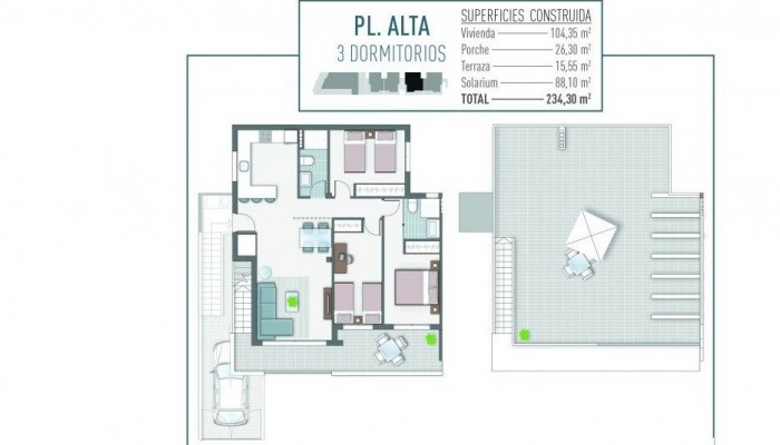 Nieuwbouw - Appartement - Pilar De La Horadada - Torre de la Horadada