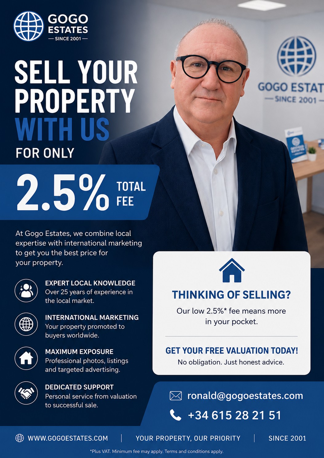 Verkoop uw Murcia huis snel met GOGO Estates – 2,5% commissie